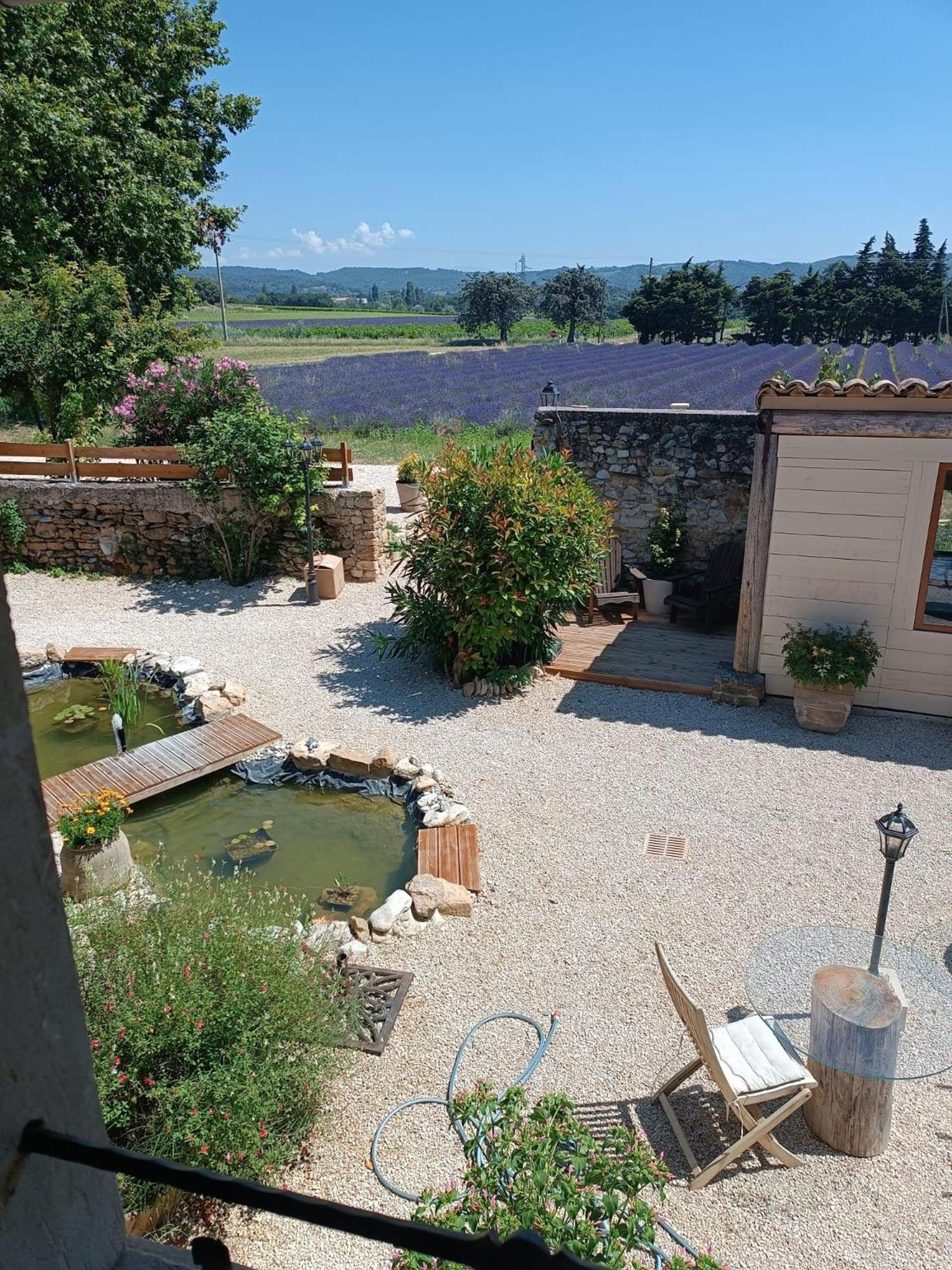 Mas De L'Amme Bed & Breakfast Valréas Dış mekan fotoğraf